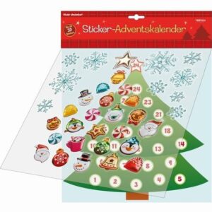 Sticker-Adventskalender