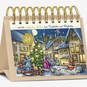 Tisch-Adventskalender '24 Nostalgische Weihnachtskarten'