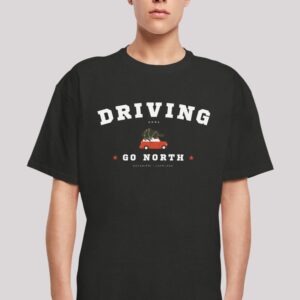 F4NT4STIC T-Shirt "Driving Home Weihnachten", Weihnachten, Geschenk, Logo
