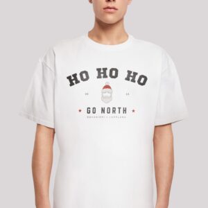 F4NT4STIC T-Shirt "Ho Ho Ho Santa Claus Weihnachten", Weihnachten, Geschenk, Logo