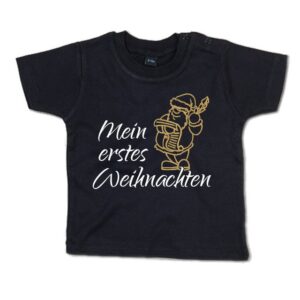 G-graphics T-Shirt Mein erstes Weihnachten - Nikolaus Baby T-Shirt, mit Spruch / Sprüche / Print / Aufdruck
