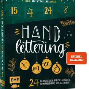 Mein Adventskalender-Buch: Handlettering X-Mas!