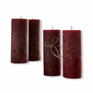 Mirabeau Adventskranz Kerze 4er Set Homel rot