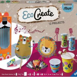 Ravensburger Kreativset Eco Create, Make your own Music, Upcycling und basteln in einem, FSC® - schützt Wald - weltweit