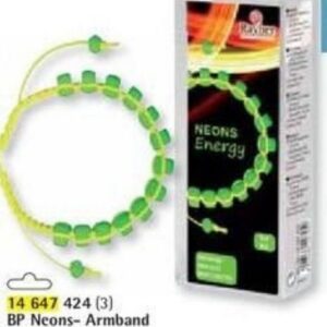 Rayher Hobby Perlenarmband Rayher Neons-Armband zum selber basteln