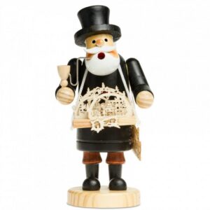 SIKORA Weihnachtsfigur RM-A Räuchermännchen aus Holz 3 Größen verschiedene Motive