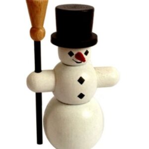 Spielwarenmacher Günther e.K. Sammelfigur Miniaturfigur Schneemann bunt Höhe=7cm NEU, für Setzkasten, freistehend, zum basteln geeignet