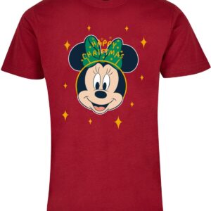 ABSOLUTE CULT Minnie Mouse Frohe Weihnachten T-shirt für Herren - L