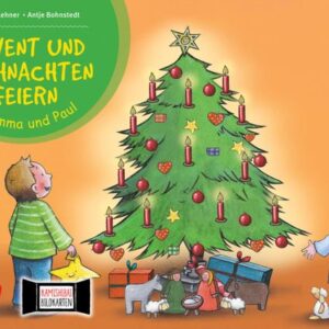 Advent und Weihnachten feiern mit Emma und Paul. Kamishibai Bildkartenset