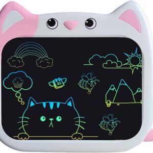 JOEAIS Zaubertafel LCD Schreibtafel 10 Zoll Kinder Maltafel Zeichentafel Drawing Tablet, (Schreibtablett Zeichenblock Weihnachts Und Geburtstagsgeschenke, ab 3 jahre Zeichentablett PäDagogisches Spielzeug Kinderspielzeug), Digital Notepad Flugzeug Doodle-Brett für Jungen und Mädchen