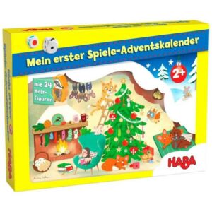 Kinderteppich Haba Mein erster Spiele-Adventskalender - Weihnachten in der Bärenhöhl, Haba