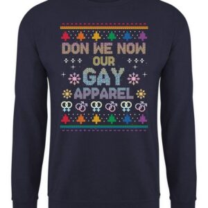 Quattro Formatee Sweatshirt LGBT Gay Ugly Christmas - Weihnachten X-mas Weihnachtsgeschenk Unisex (1-tlg)