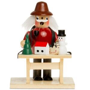 SIKORA Weihnachtsfigur RM-C Räuchermännchen aus Holz verschiedene Motive