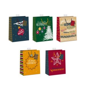 Skorpion Grußkarten Weihnachten - Geschenktasche Medium - Preis pro Tüte - Geschenktüten