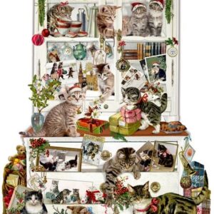 Wand-Adventskalender - Katzen im Advent