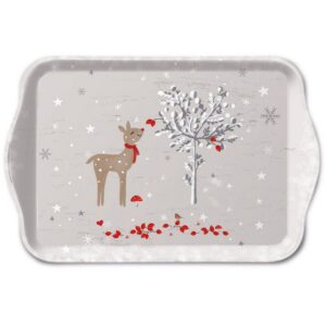 Ambiente Papierserviette Weihnachten - Tray Melamine - Tablett - Format: 13 x 21 cm - Sniffing