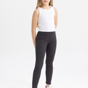 DeFacto Lange Gerippte Camisole-strumpfhose Für Mädchen B6403a824sm für Damen - 11-12 Jahre