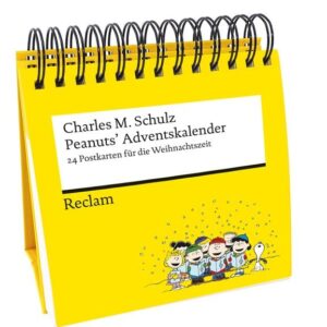 Peanuts' Adventskalender. 24 Postkarten für die Weihnachtszeit