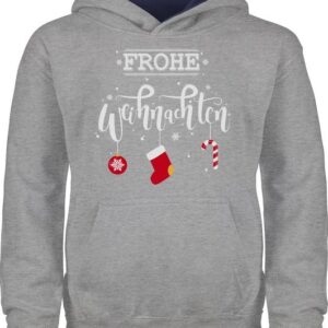 Shirtracer Hoodie Frohe Weihnachten Weihnachten